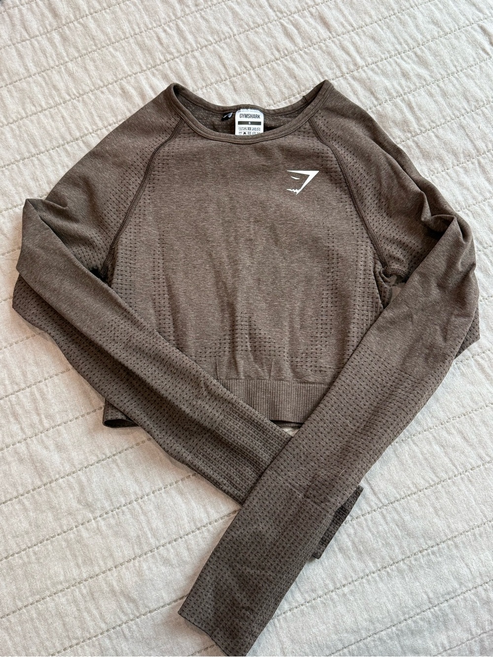 Gymshark Women's Seamless Long Sleeve Crop Top